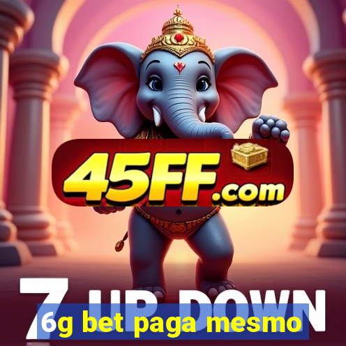 6g bet paga mesmo